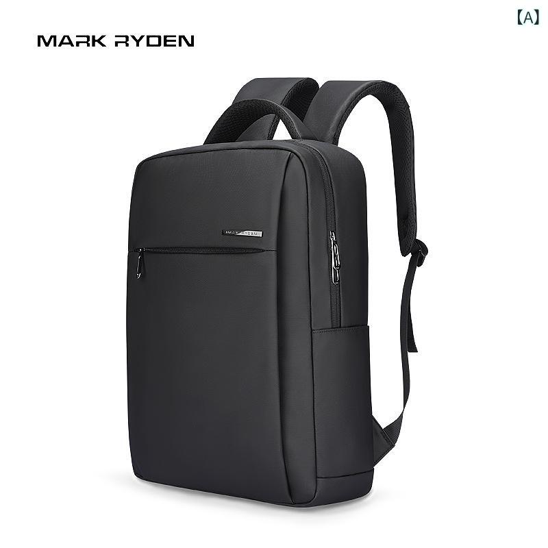 マルコ・ ライデンの カジュアルな カバンの リュックサックは 男性 用の 軽い ファッション 15 . 6 インチの ノート パソコンの リュックサックの 代理です。