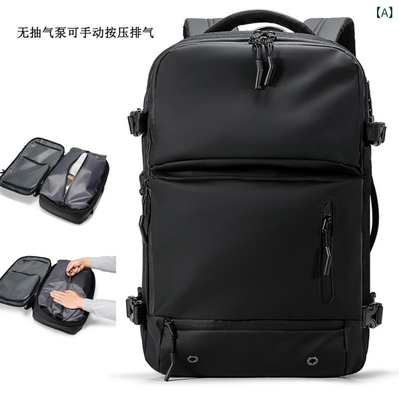目あたらしい エアバッククロスボーダーメンズ 無意味さ 締め付ける うしろ側 容器に並べる多 役立つこと トラベルバッグコンピュータバッグは 押しひろげる 能力のある