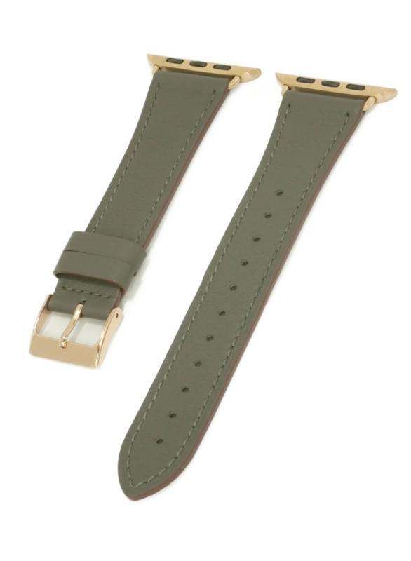 compatible with Apple Watch アップルウォッチ用 バンド ベルト スウィフトレザーベルト クロカラント KUROCURRANT 44mm 45mm 46mm 49mm用 Series11/10/9/8/7/6/5/4/3/2/1|うたかた雑貨