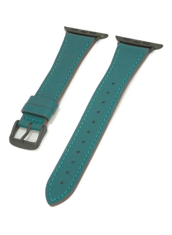 compatible with Apple Watch アップルウォッチ用 バンド ベルト スウィフトレザーベルト クロカラント KUROCURRANT 44mm 45mm 46mm 49mm用 Series11/10/9/8/7/6/5/4/3/2/1|うたかた雑貨