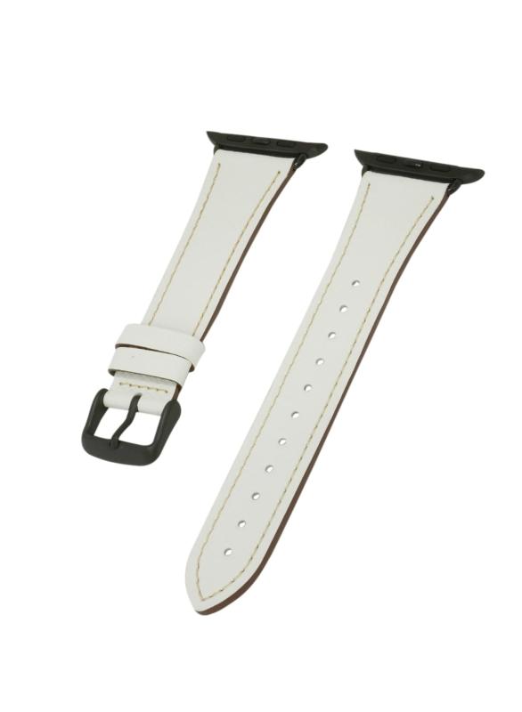 compatible with Apple Watch アップルウォッチ用 バンド ベルト エプソンレザーベルト クロカラント KUROCURRANT 44mm 45mm 46mm 49mm用 Series11/10/9/8/7/6/5/4/3/2/1/|うたかた雑貨