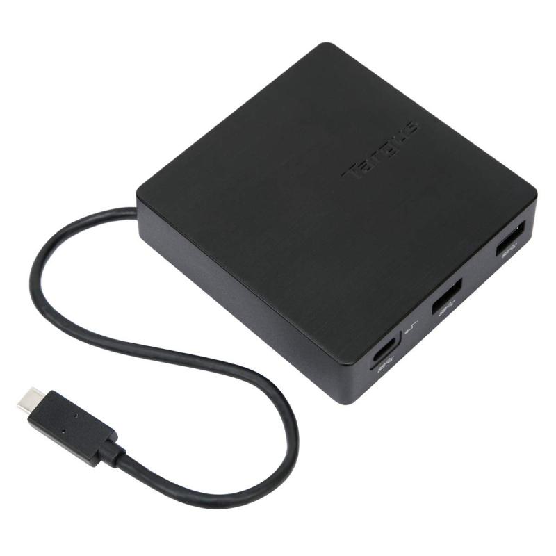 Targus パワーパススルー相応う 旅行ドック USB TypeC繋ぎ合わせる 1画面最終生産物(最大限度4K解像力) DOCK412