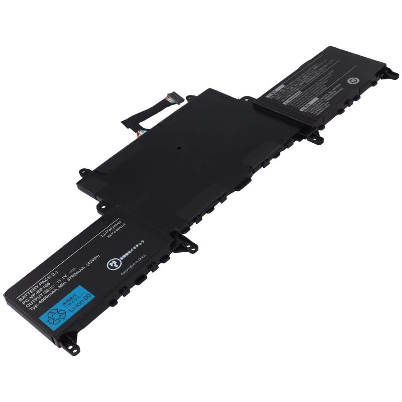 Luchang-取り替えっこ乾電池 パソコン-VP-BP106 取り替えっこ用NEC LaVie Hybrid ZERO HZ550 / HZ650 / HZ750 (2015～2016年ひな形) 4000mAh 11.1V 45Wh