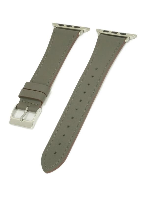 compatible with Apple Watch アップルウォッチ用 バンド ベルト スウィフトレザーベルト クロカラント KUROCURRANT 44mm 45mm 46mm 49mm用 Series11/10/9/8/7/6/5/4/3/2/1|うたかた雑貨