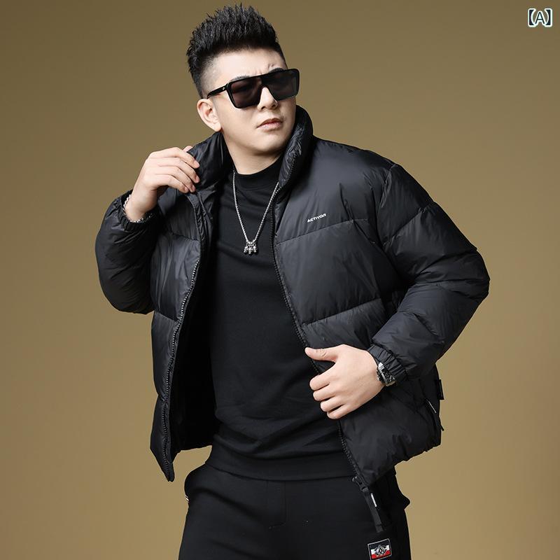 2024 御前上等 成人男性 服 90 白 鴨 パイルコートファッション 冬の 新型 保温 分かりやすいな 照明ランプ 色合い 朦々たる 落ちこむ 上衣