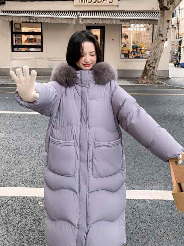 2024 新型 太った 粍 加 肥は 韓国 版の 大層らしい 大きさの 妊婦の 膝を 越えた 長々しい 手合いの ゆるい 落ちこむ 上衣の 亭主もちの 大層らしい 大きさ 2431を 大きく します。