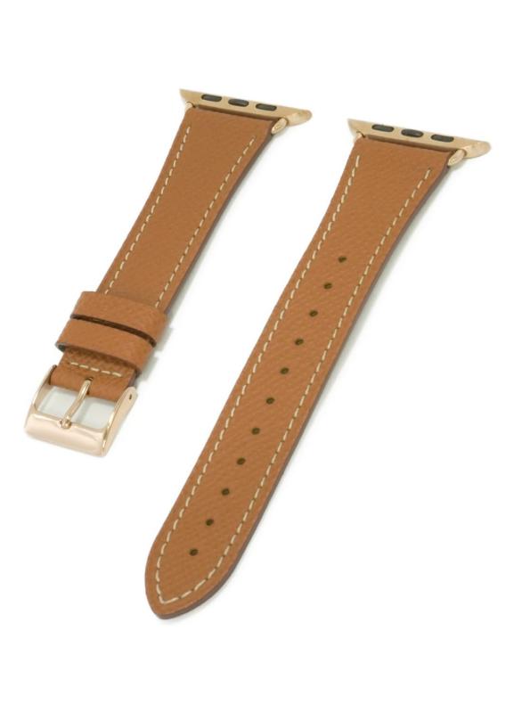 compatible with Apple Watch アップルウォッチ用 バンド ベルト エプソンレザーベルト クロカラント KUROCURRANT 44mm 45mm 46mm 49mm用 Series11/10/9/8/7/6/5/4/3/2/1/|うたかた雑貨