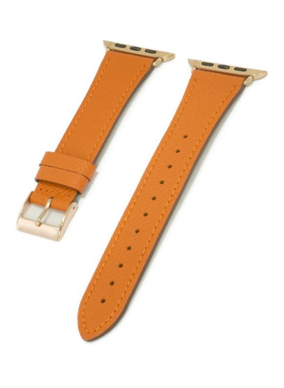 compatible with Apple Watch アップルウォッチ用 バンド ベルト エプソンレザーベルト クロカラント KUROCURRANT 44mm 45mm 46mm 49mm用 Series11/10/9/8/7/6/5/4/3/2/1/|うたかた雑貨