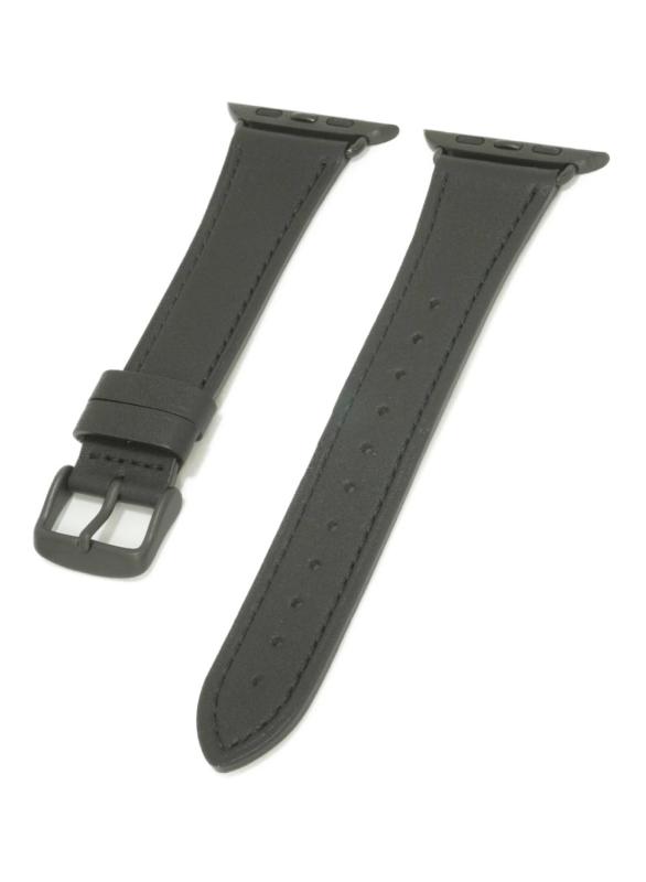 compatible with Apple Watch アップルウォッチ用 バンド ベルト スウィフトレザーベルト クロカラント KUROCURRANT 44mm 45mm 46mm 49mm用 Series11/10/9/8/7/6/5/4/3/2/1|うたかた雑貨