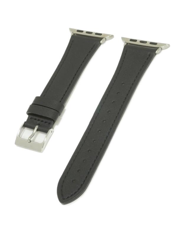 compatible with Apple Watch アップルウォッチ用 バンド ベルト スウィフトレザーベルト クロカラント KUROCURRANT 44mm 45mm 46mm 49mm用 Series11/10/9/8/7/6/5/4/3/2/1|うたかた雑貨