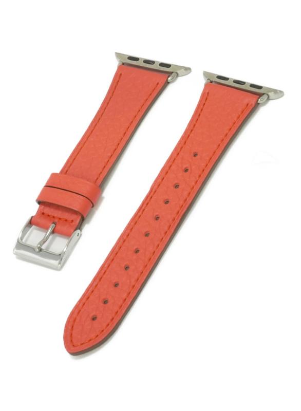 compatible with Apple Watch アップルウォッチ用 バンド ベルト シュリンクレザーベルト クロカラント KUROCURRANT 44mm 45mm 46mm 49mm用 Series11/10/9/8/7/6/5/4/3/2/1｜うたかた雑貨