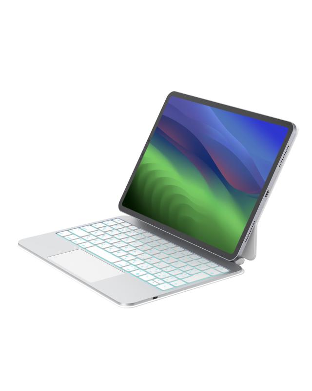 Bettdow【2026最新型】スマート接続 マジックキーボード 2025 iPad Air 第7世代(M3)&2024 Air6(M2) 11inch対応 軽量キーボードケース 単独充電不要 金属パネル iPad Pro 11第1/2/3/4世|うたかた雑貨