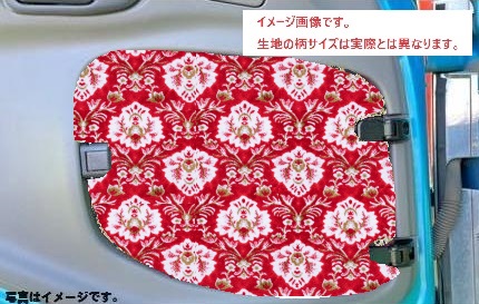 0498 UDクオン/フレンズコンドベッド窓パネル　ウロコ UD クオン/フレンズコンドル ベッド窓パネル ウロコ柄 左右