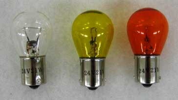 24v21w　ウインカー球【オレンジ】画像