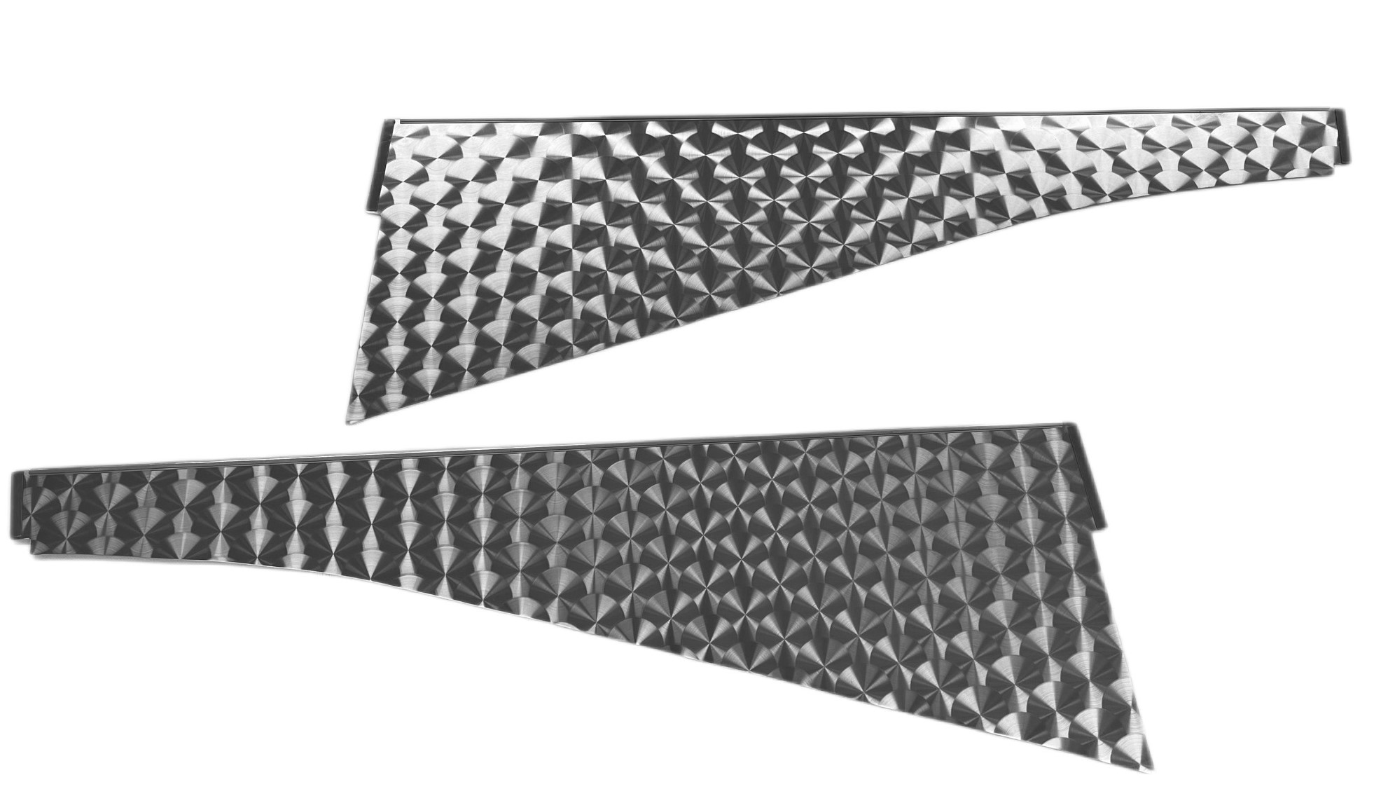 楽天市場】トラック用 ドアハンドル用ステンレス板 ウロコステン 07