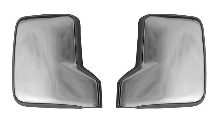 スズキキャリー メッキミラーカバー　DA63T/DA65T/DA16T　※前期の縦長ミラー用（電動ドアミラー、横長ミラー車不可）