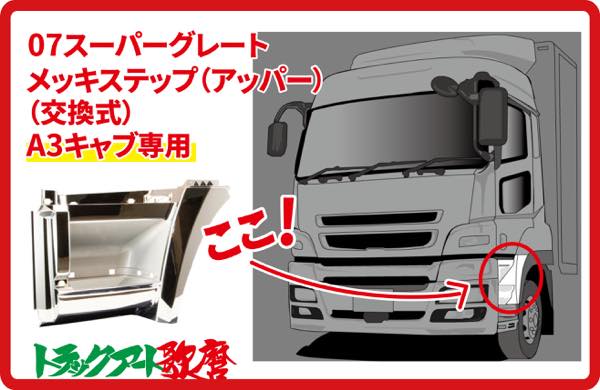 24スーパーグレート　純正メッキ　スーパーパネルロア スーパーキャブ用 24スーパーグレート 純正メッキ スーパーパネルロア スーパー