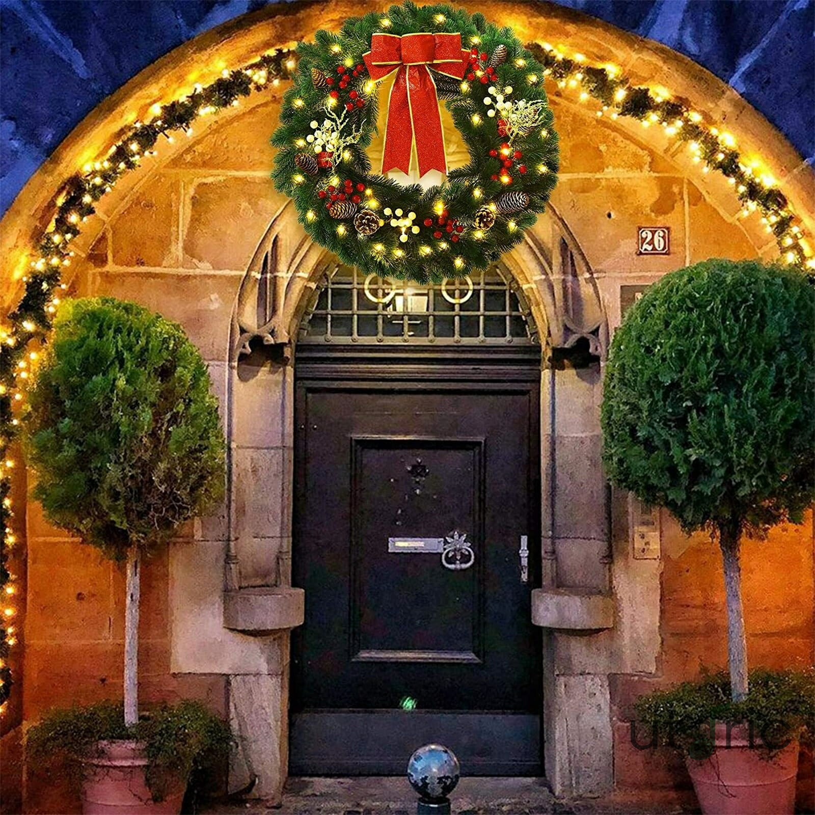 クリスマス貸しさげる クリスマス飾り付け クリスマス 貸しさげる ラタン植毛クリスマス ラタン 貸しさげる クリスマス 飾り付け 貸しさげる (色 : 三酸化ヒ素 shown  Size : 75糎) As shown