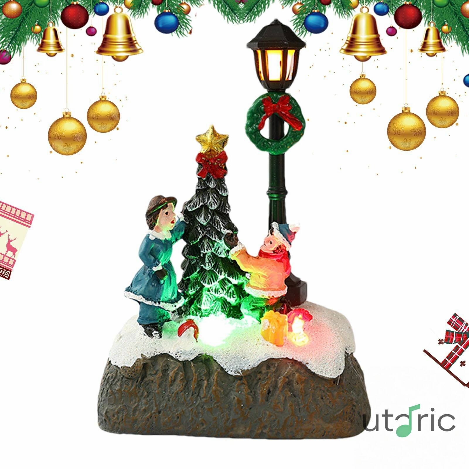 楽天市場】クリスマス ビレッジ 30ピースセット 1601397 ソング