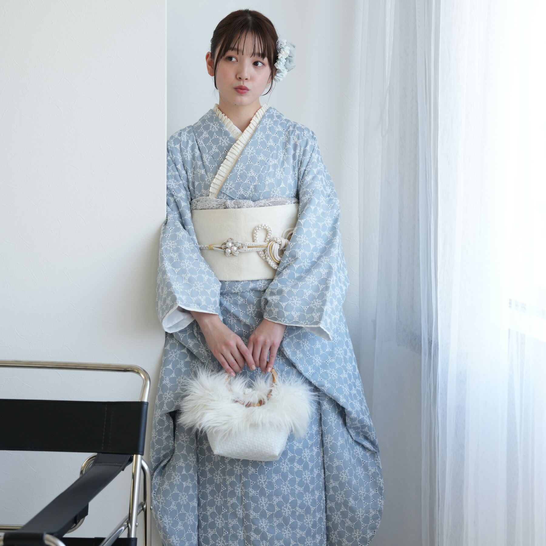 楽天市場】【レンタル】【振袖 正絹着物+正絹袋帯 21点セット 絵羽