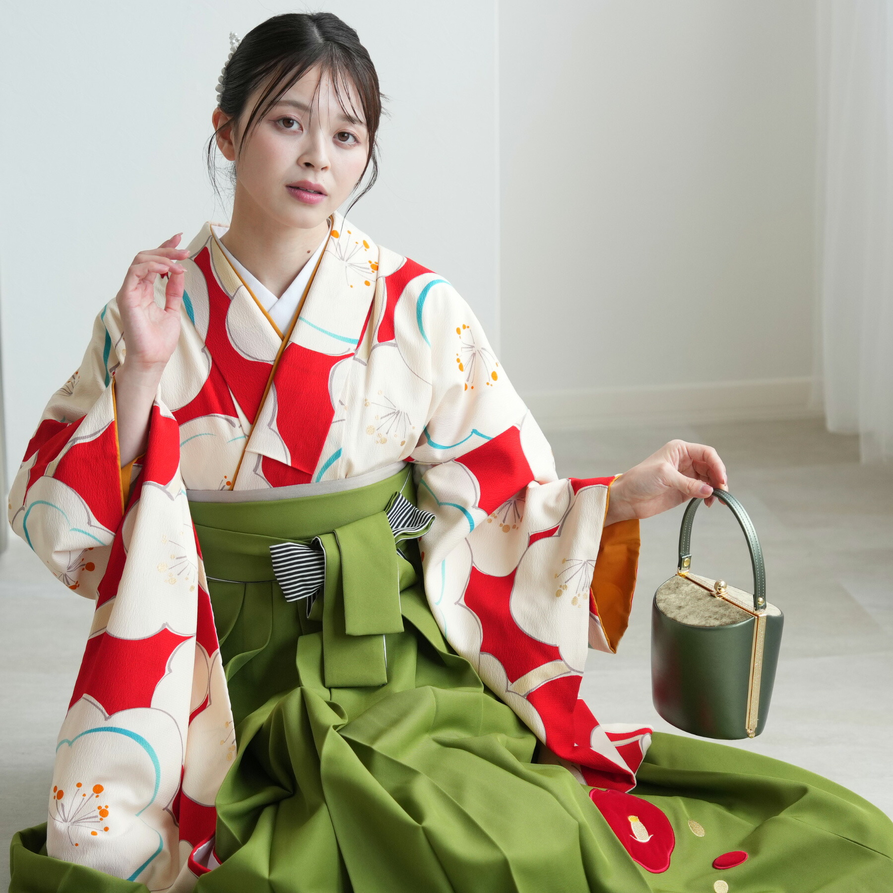 utatane 袴　セット 楽天市場】【販売用ページ】 2尺袖着物 袴 2点セット utatane 袴