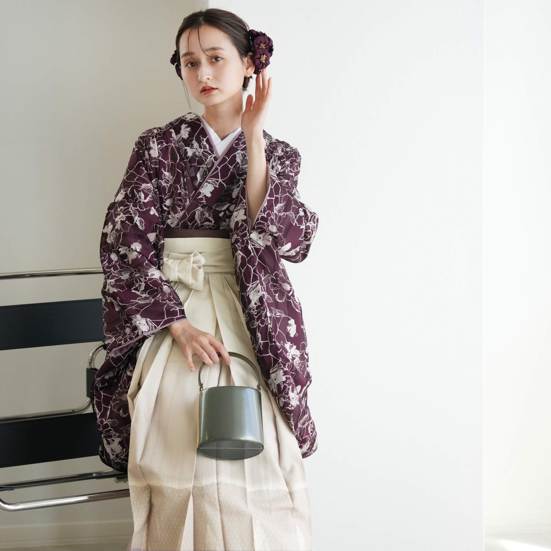 楽天市場】【レンタル】【utatane 袴 17点セット 国産生地/国内