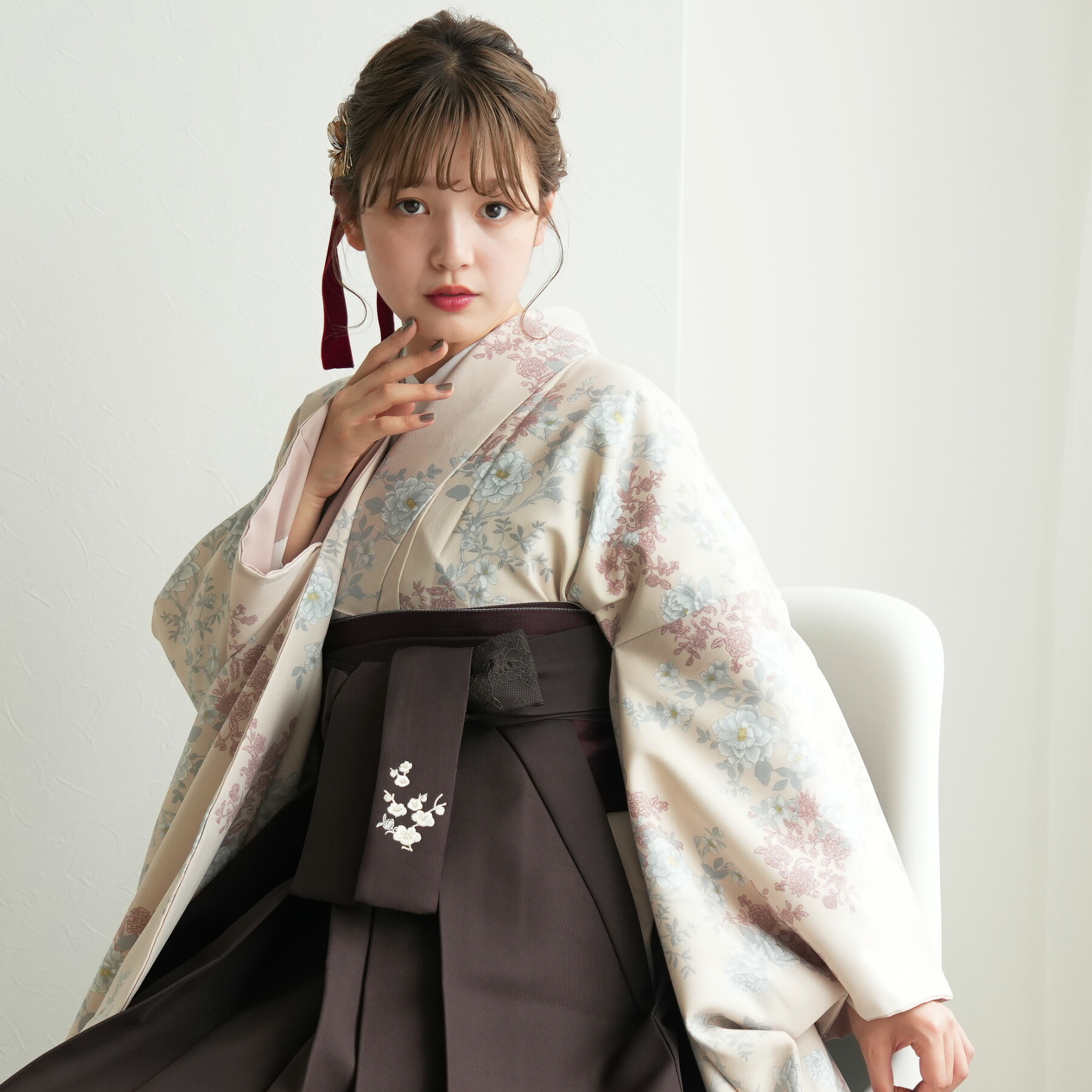 着物2点セット 日本製 絹100% 紗紬正絹夏着物200N 名古屋帯夏帯正絹2点セット