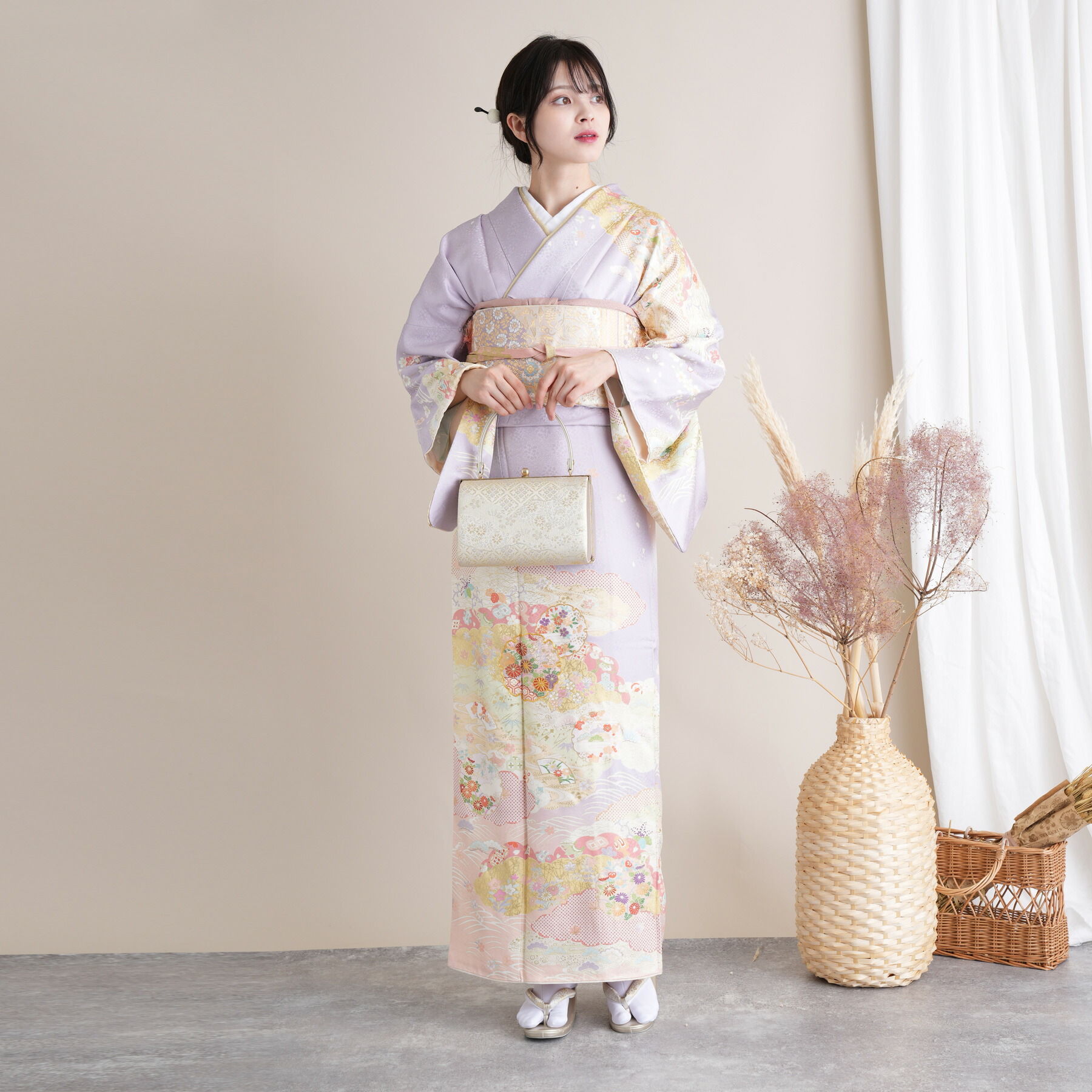 楽天市場】【レンタル】訪問着結婚式 参列 ゲスト 卒業式 お茶会