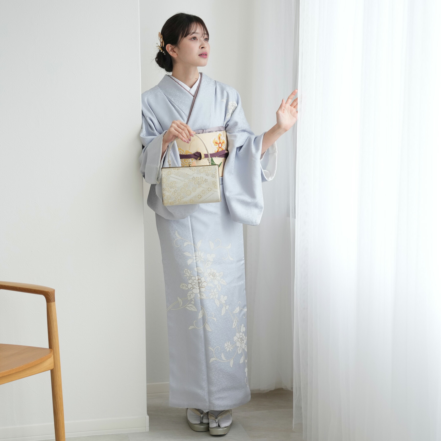 訪問着単品　 847F 友禅　作家物　卒業式　 結婚式　お宮参り 訪問着4点フルセット 847F 友禅 作家物 卒業式 結婚式 お宮参り