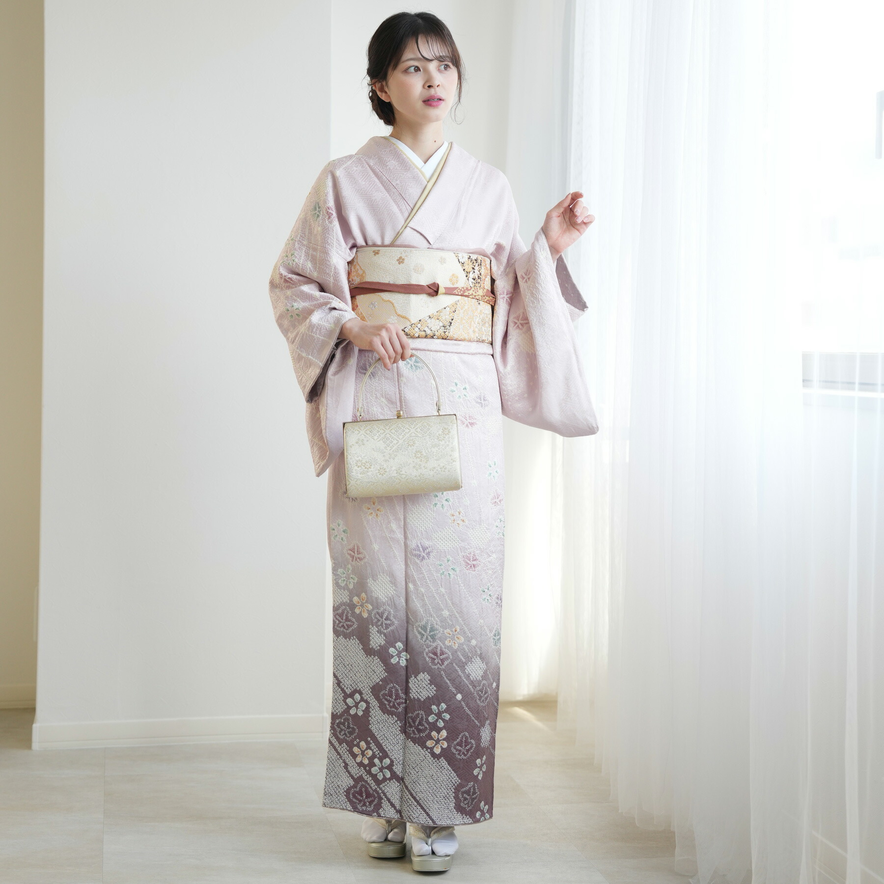 楽天市場】【レンタル】 訪問着 20点セット フリーサイズ（身長152cm