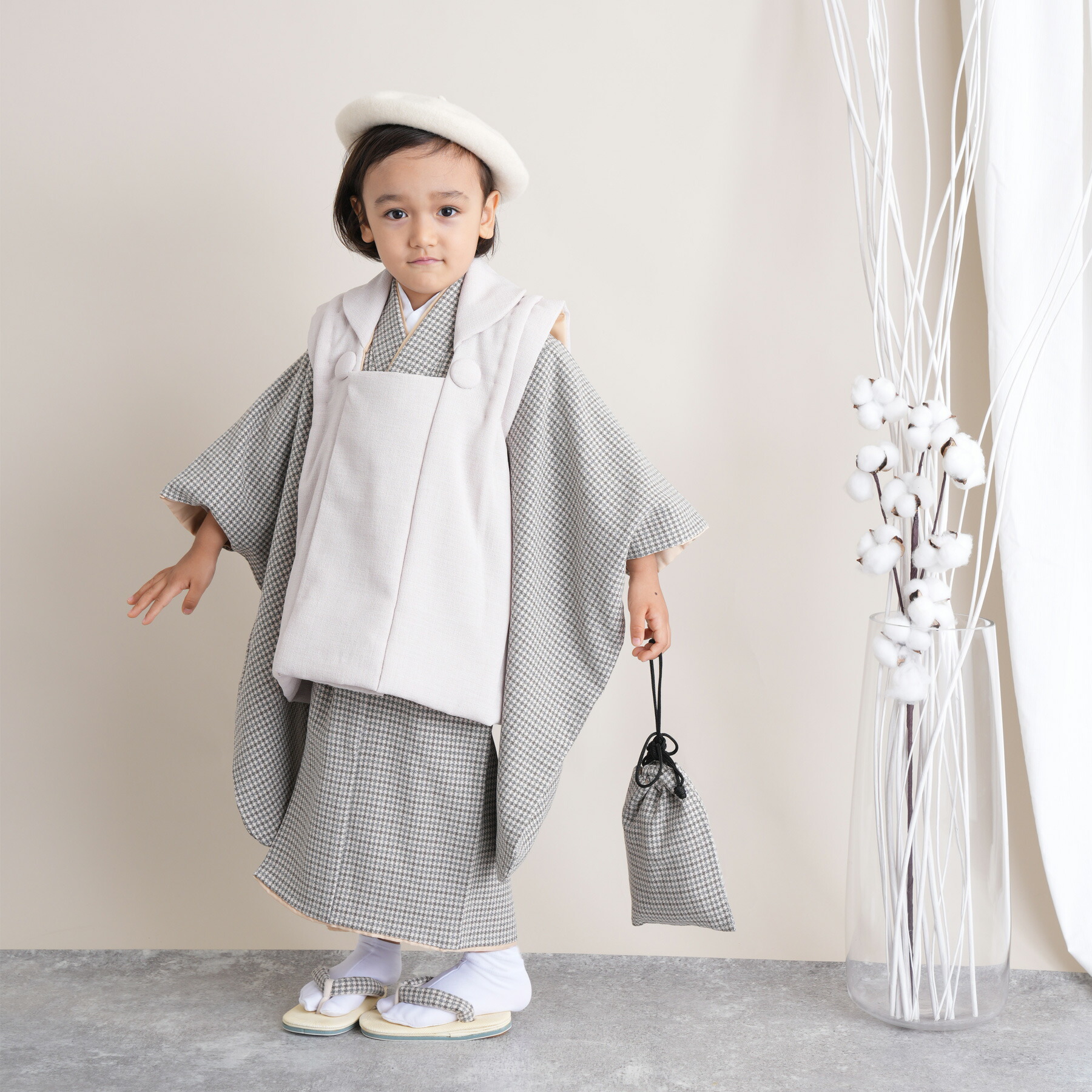 楽天市場】【レンタル】 七五三 3歳 着物 セット utatane 88cm