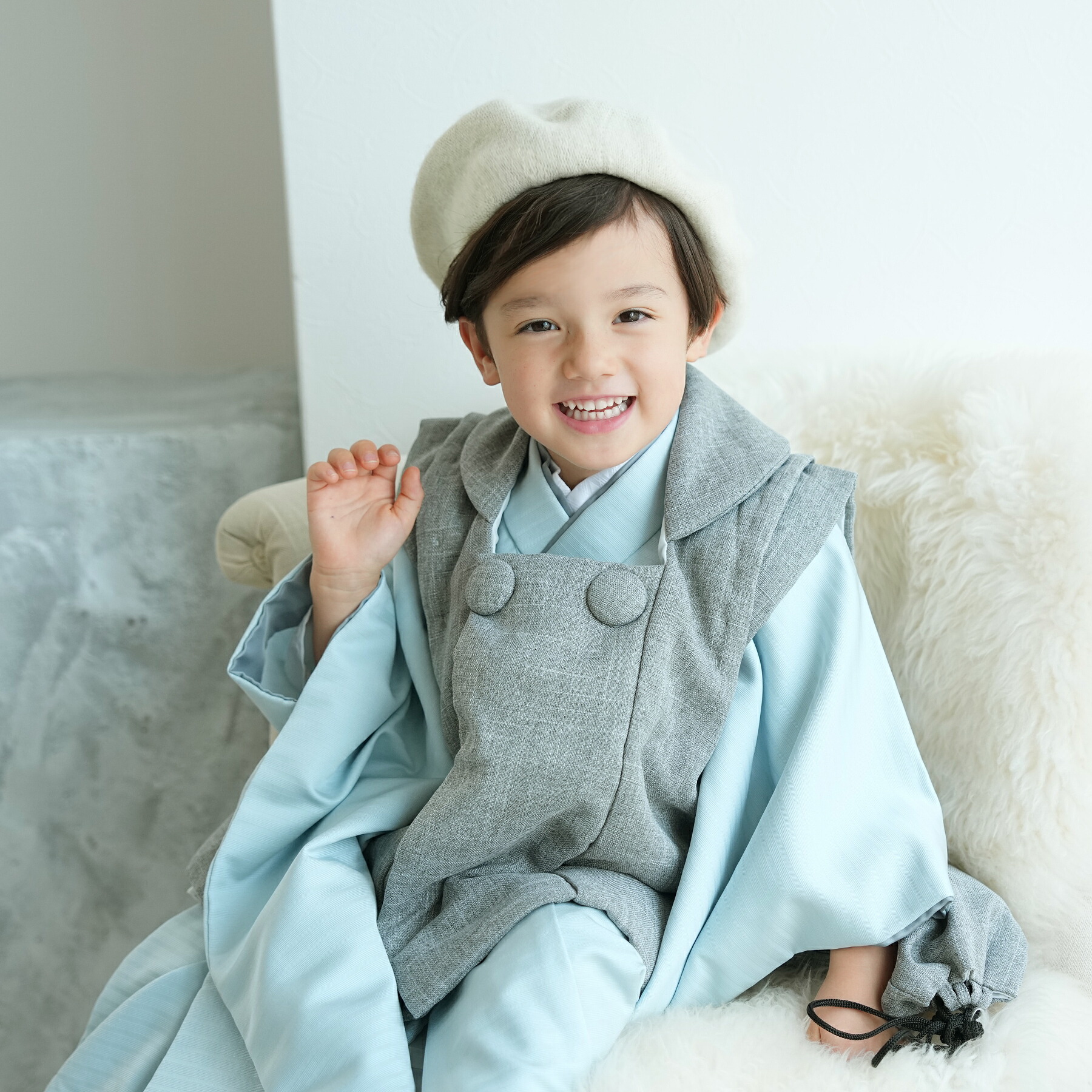 楽天市場】【レンタル】 七五三 3歳 着物 セット かぷり 85cm-95cm前後