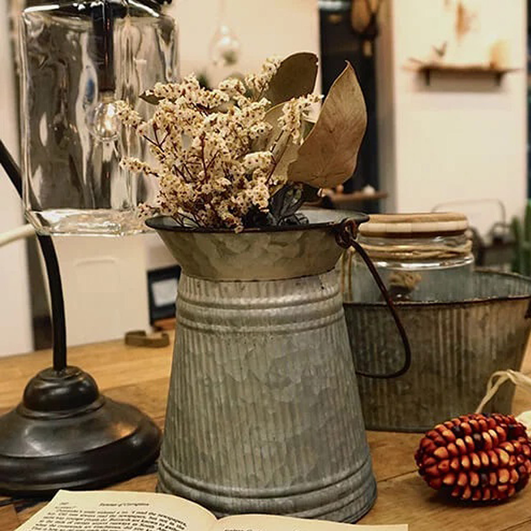 y【ビンテージ】木製火鉢 銅製内部コンパートメント付き y【ビンテージ】木製火鉢 銅製内部コンパートメント付き