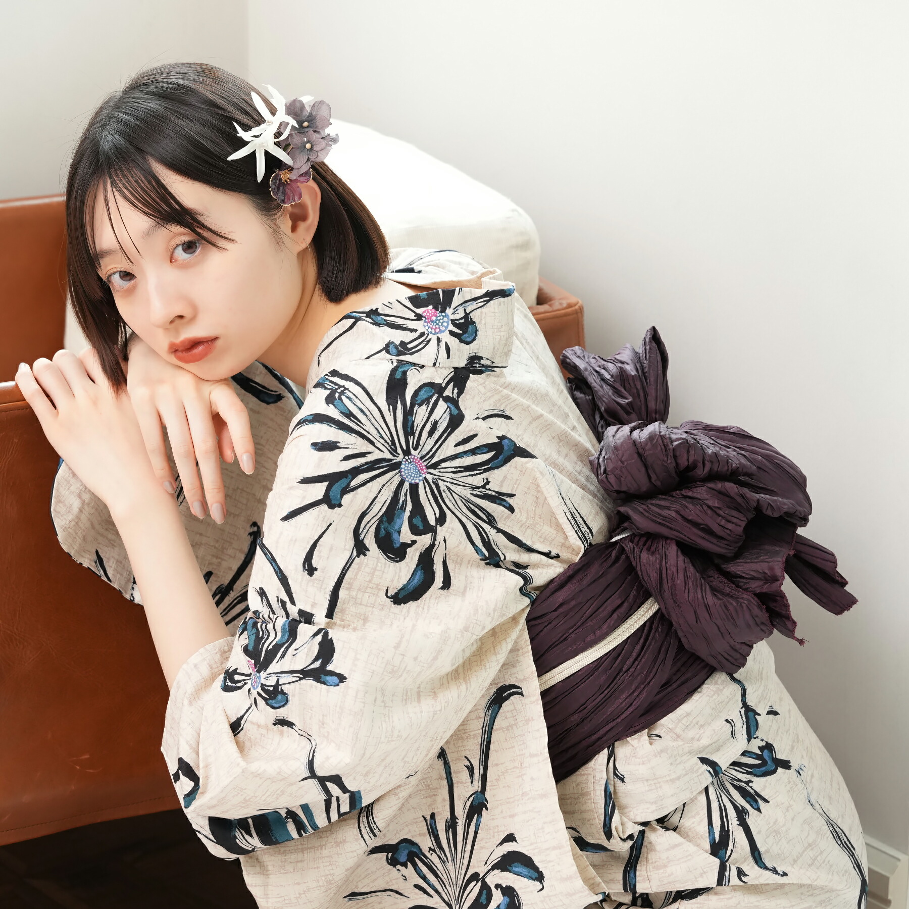 楽天市場】【44％OFF】【utatane 高級変わり織 浴衣3点セット