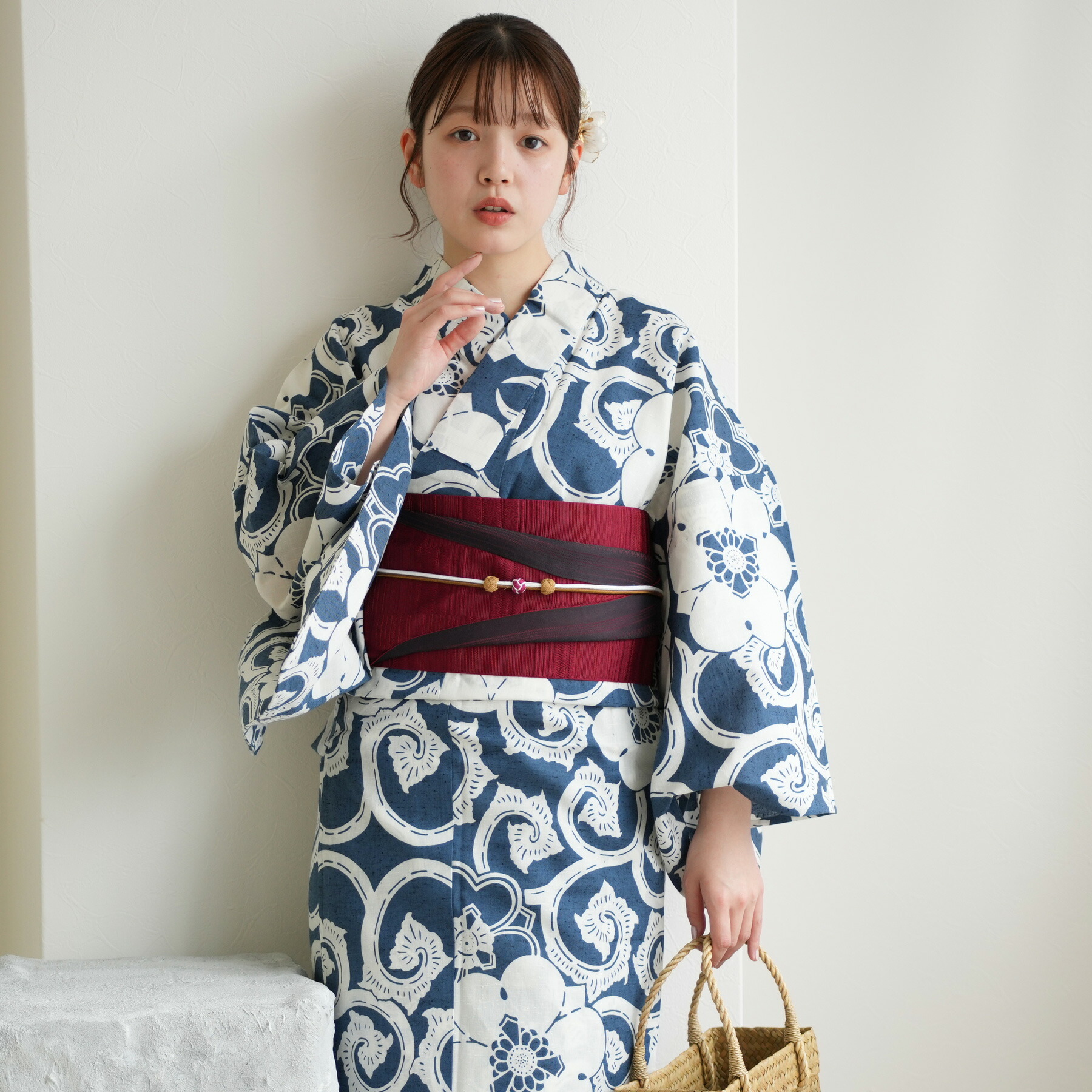 RM434 注染 浴衣 まとめて3枚　綺麗　美品　着用可 セール】【WEB・一部店舗限定】【接触冷感】浴衣3点SET（浴衣