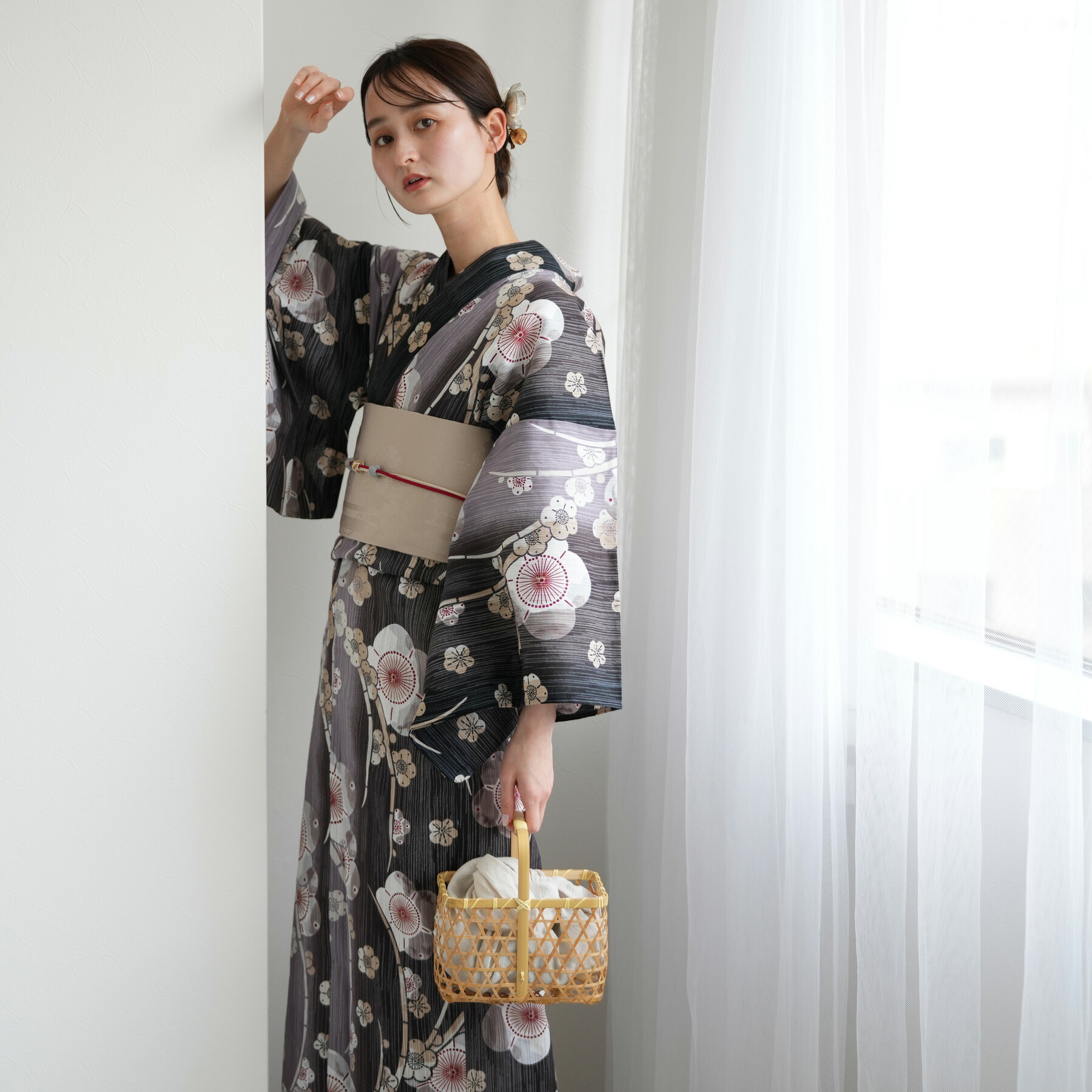 楽天市場】【29％OFF】【utatane 高級変わり織 浴衣3点セット