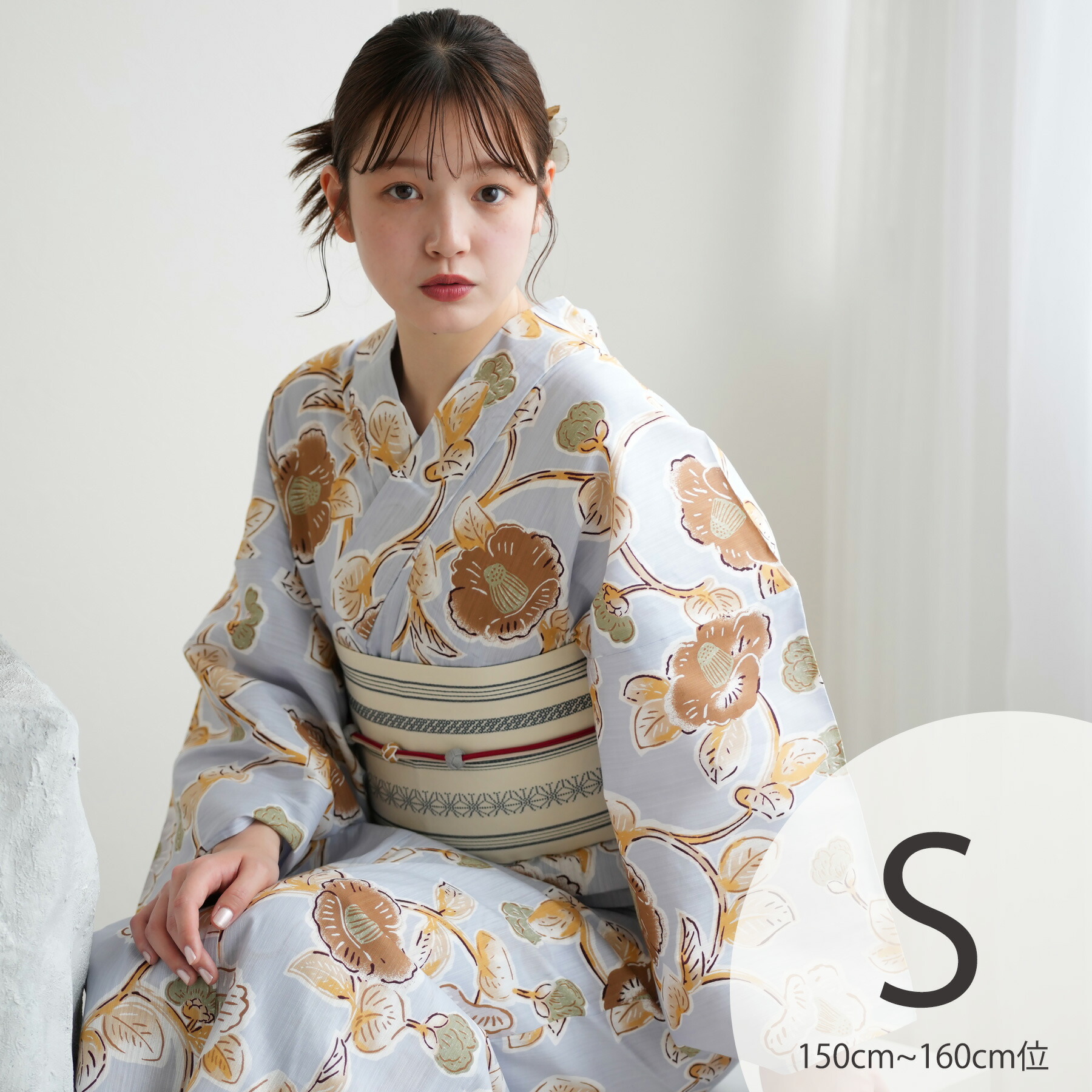 楽天市場】【utatane 高級変わり織 浴衣3点セット 溶け込むグリーンの