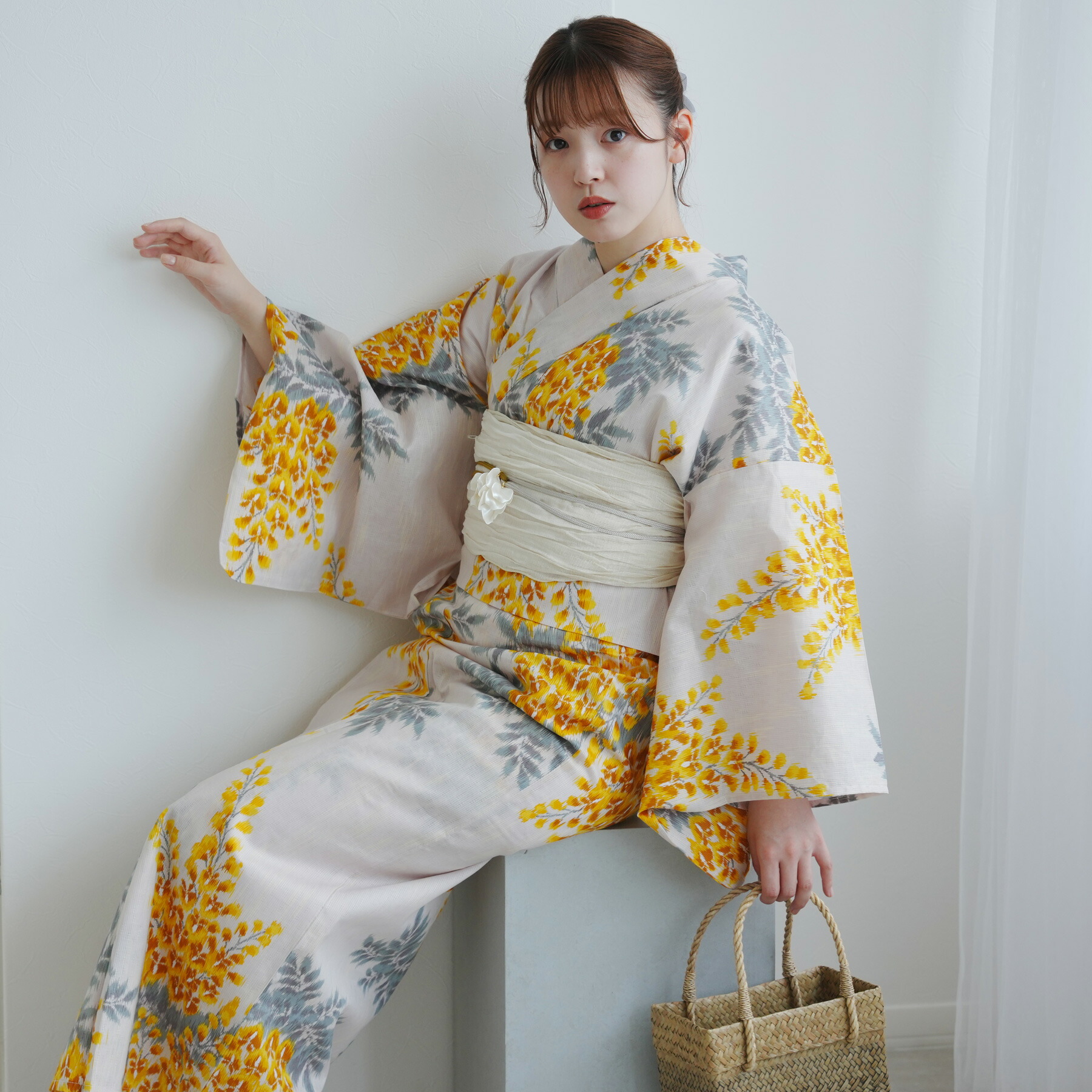 楽天市場】【30％OFF】【utatane 高級変わり織 浴衣3点セット