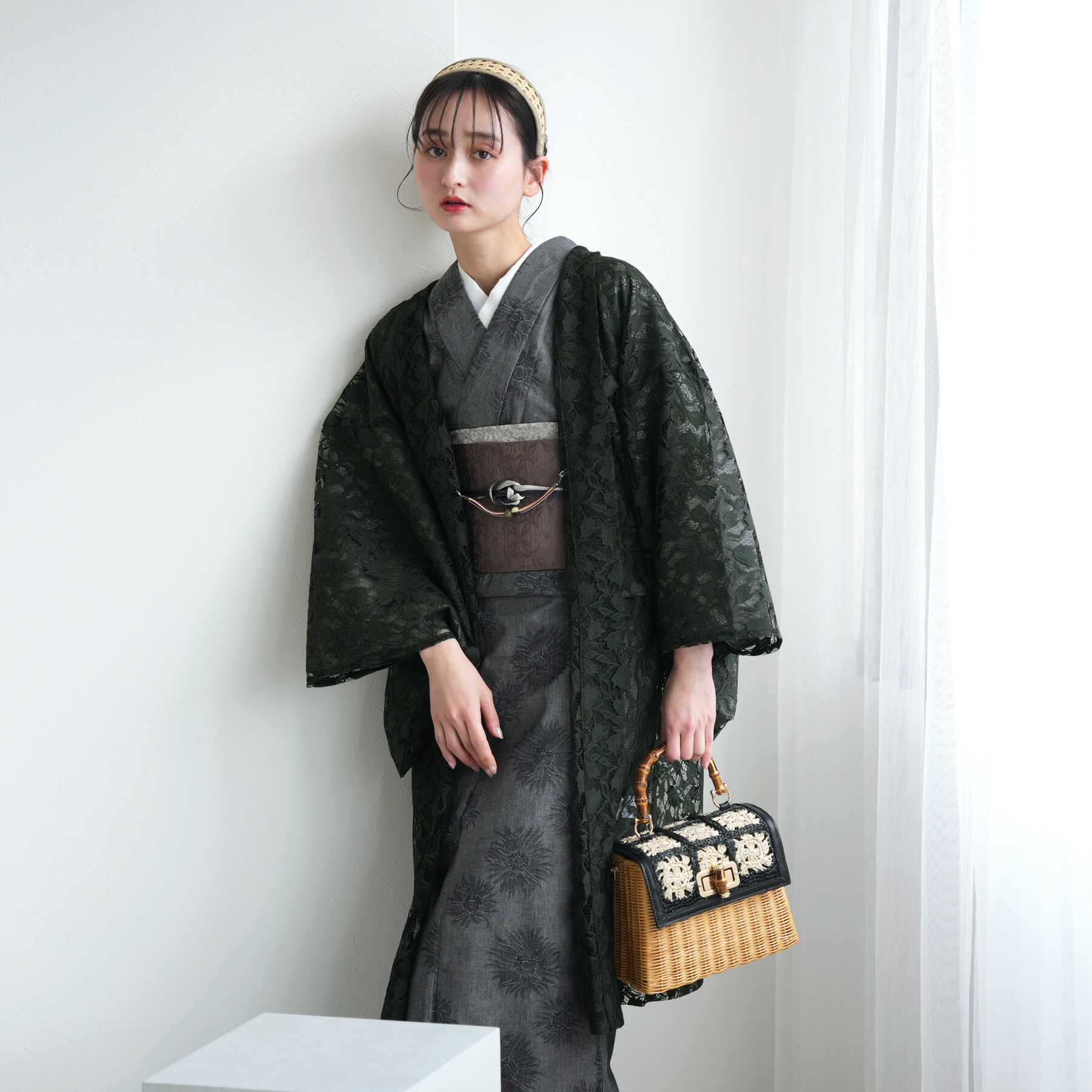 楽天市場】【ニコアンティーク 羽織 大正ロマン 日本製カットジャ