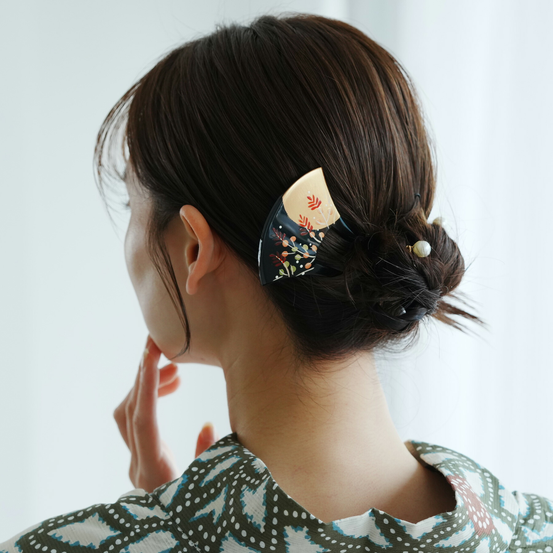 楽天市場】【日本製 かんざし 雅桜】髪飾り 簪 蒔絵調 二本差し 髪留め