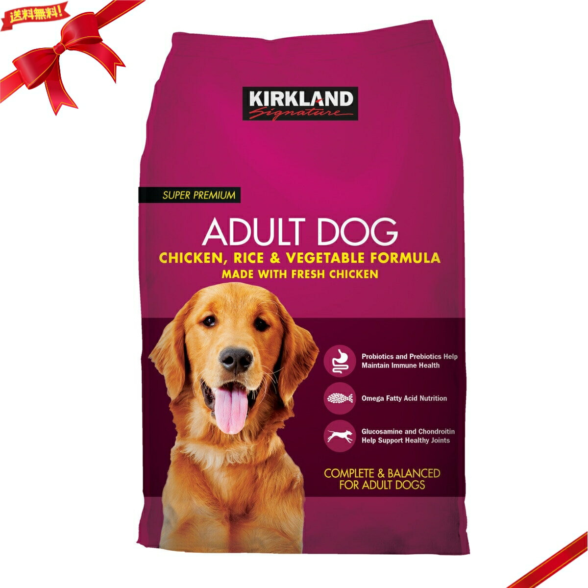 楽天市場】カークランドシグネチャー 成犬用 18kg ラム,ライス