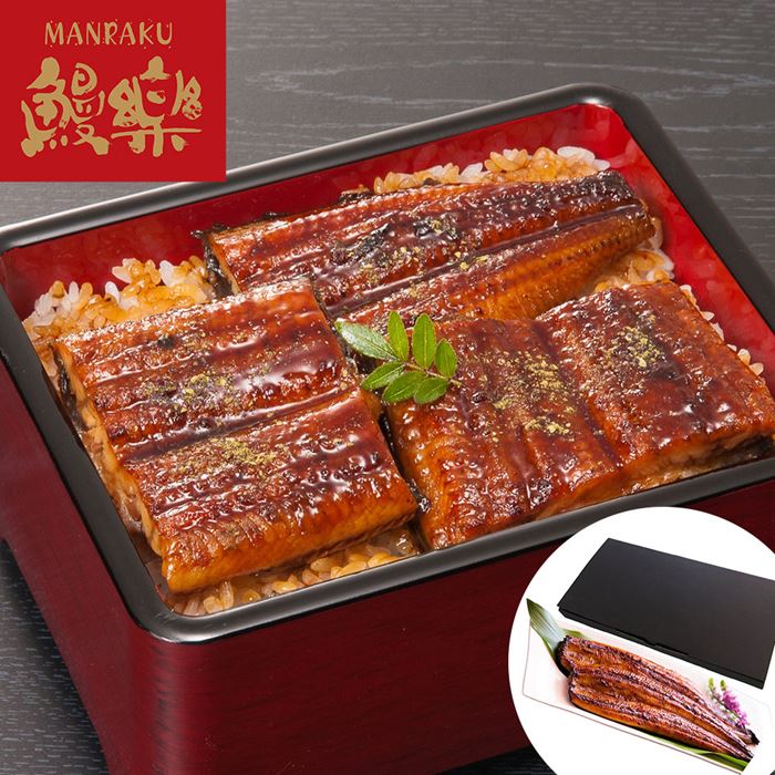 宮崎鰻楽九州産うなぎ蒲焼 2尾 (計280g)