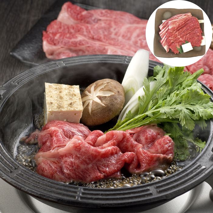 三重 松阪牛すきやき モモバラ 400g｜雑貨通販店ユートピア