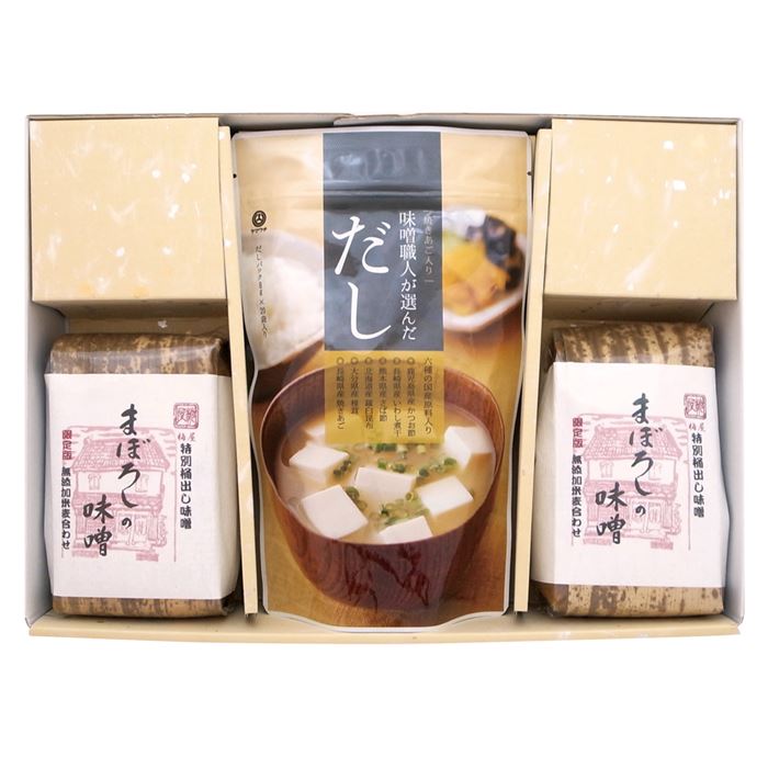 熊本 山内本店 味噌 だし詰合せ雅