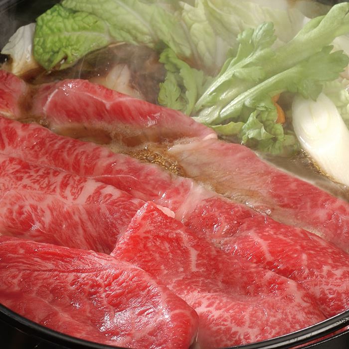 滋賀 近江松喜屋 近江牛すきやき 300g (モモ バラ)