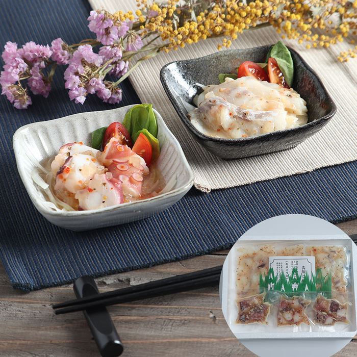 大分 豊後絆屋 真鯛とタコのカルパッチョ