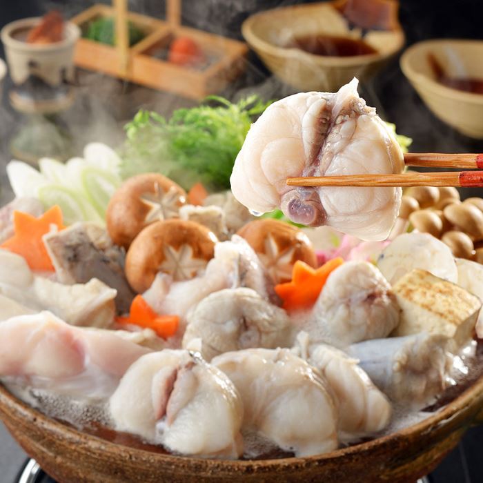 関とら本店 とらふくちり鍋 (とらふぐちり300g ふぐつみれ100g とらふぐヒレ5枚) ふく ふぐ フグ てっちり｜雑貨通販店ユートピア