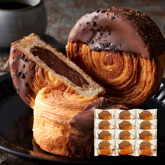 蔵家 クロワッサンロール チョコレートクリーム12個セット 詰め合わせ クロワッサン 洋菓子