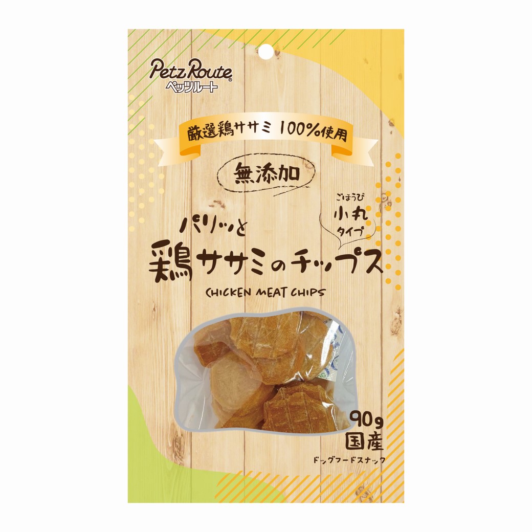 デビフペット 鶏ささみと米粉のチップス ささみ＆ポテト 50g  犬用 おやつ ゆーとぴあ〜猫用品専門店