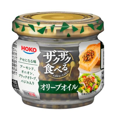 宝幸 ザクザク食べる オリーブオイル 80g瓶×12本入×(2ケース)